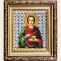Набор для вышивания бисером ЧАРИВНА МИТЬ "Икона великомученика и целителя Пантелеймона"